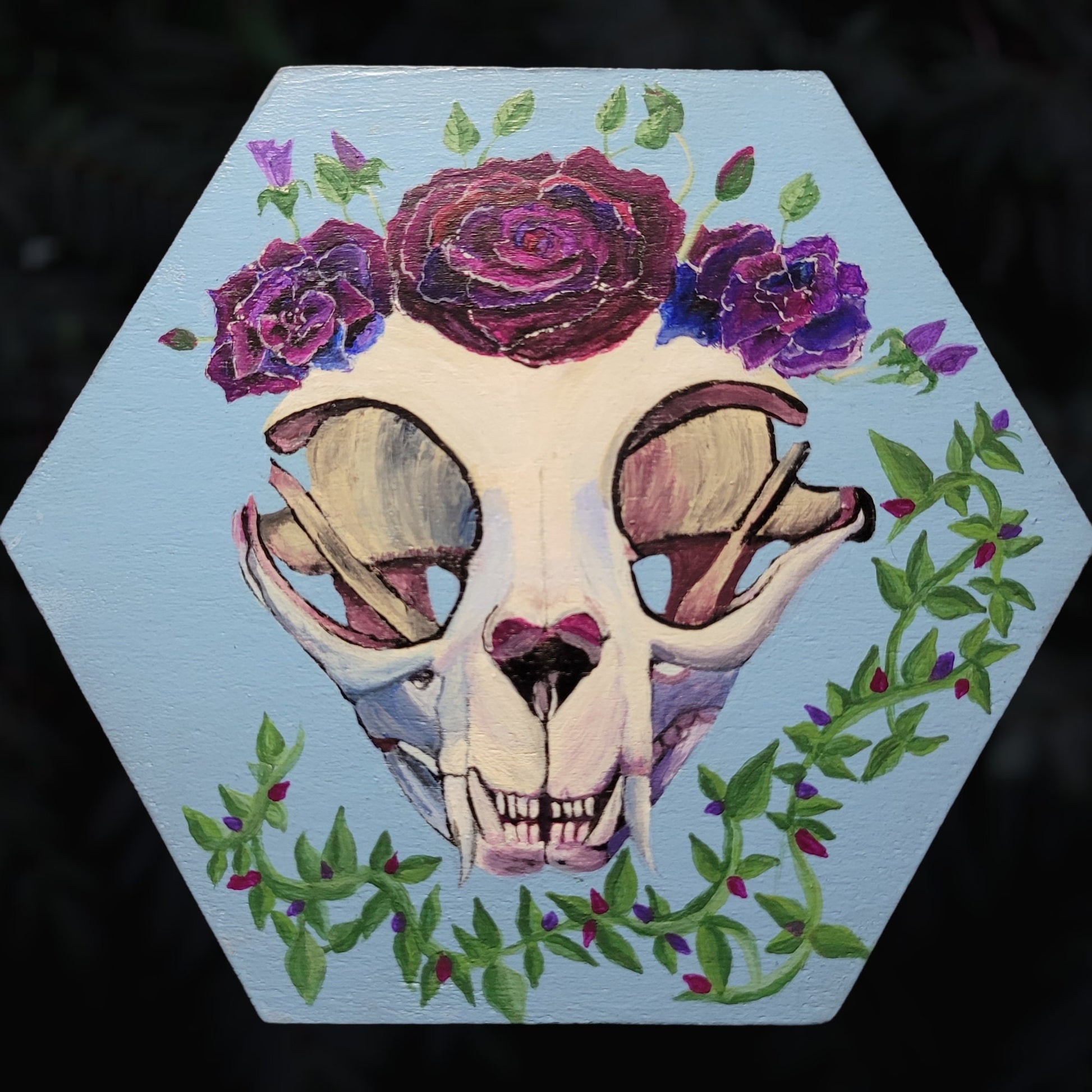 Cat Skull Box